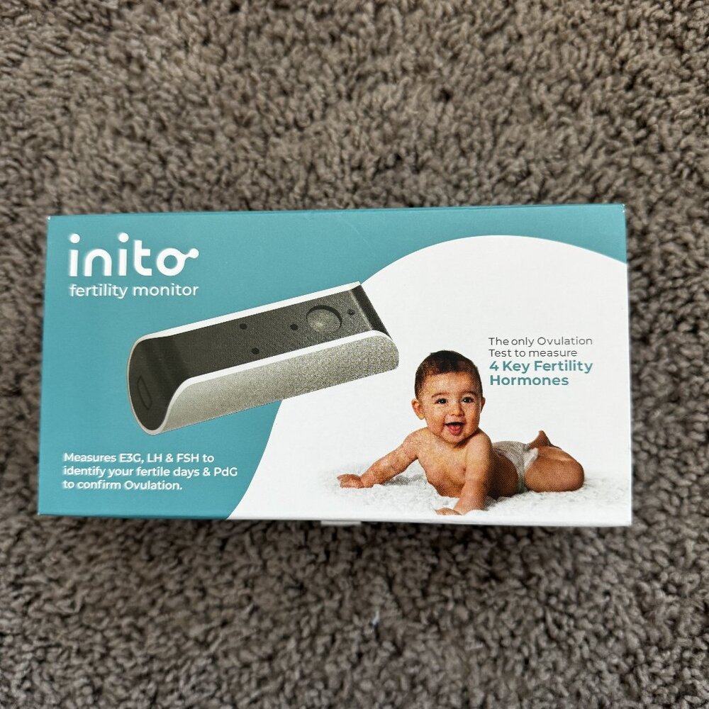 Inito Fertility Monitor for IPhone 15 with 27 test strips